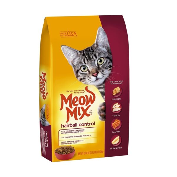 meow mix hairball