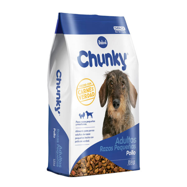 Chunky adulto raza pequeñas