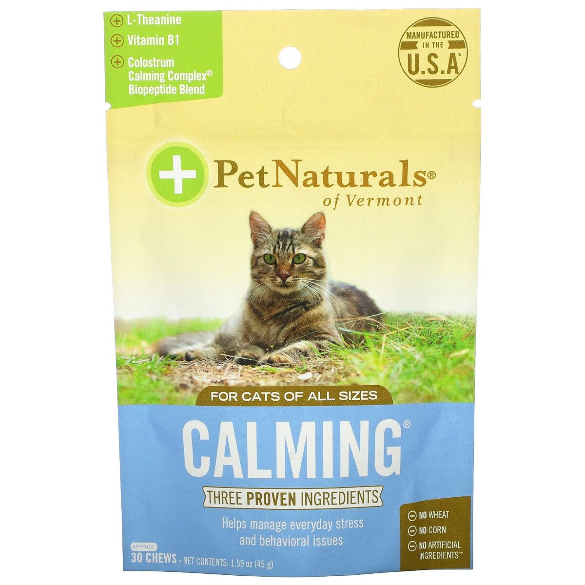 Calming gato