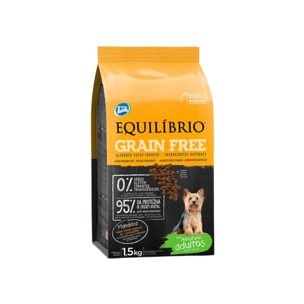 equilibrio adulto raza pequeña grain free