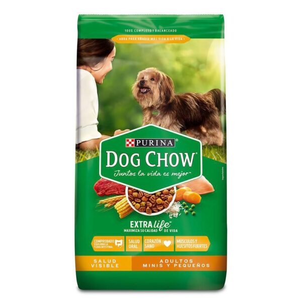 dog chow adulto raza pequeña x 17 kg