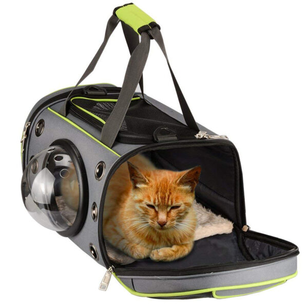 Morral astronauta transportador para gatos